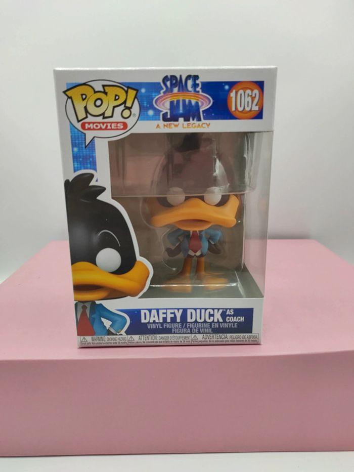 figurine funko pop space jam daffy duck as coach - photo numéro 1