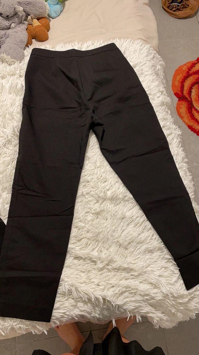 Pantalon chinos noir femme taille 36 H&M - photo numéro 4