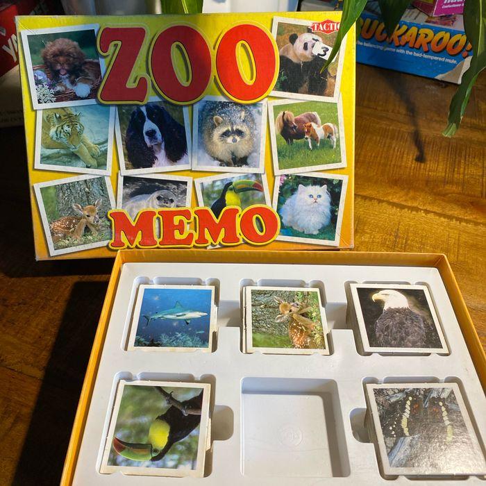 Jeux de mémoire zoo mémo - photo numéro 1