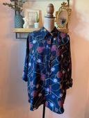 Chemise à motifs vintage taille 44 - World Suit Fashion