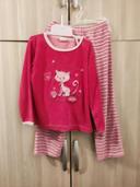 Pyjama polaire rose chat 6 ans