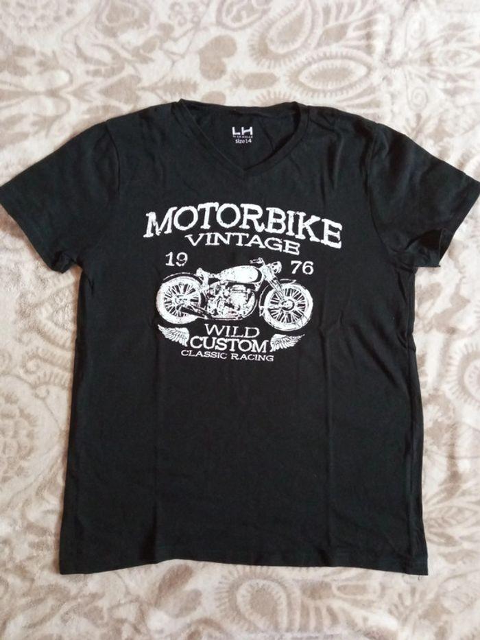 Tee-shirt "motorbike" 14 ans - photo numéro 1