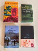 Lot de livres romans