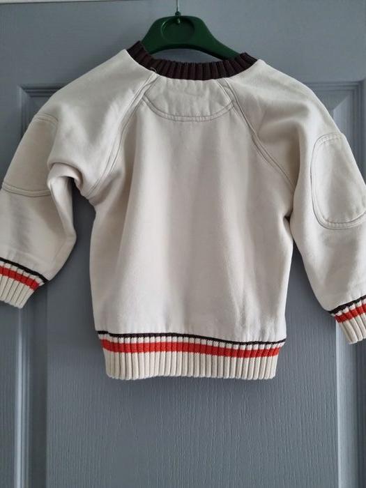 Pull enfant épais unisexe - blanc crème - 3/4 ans - Champion - photo numéro 3