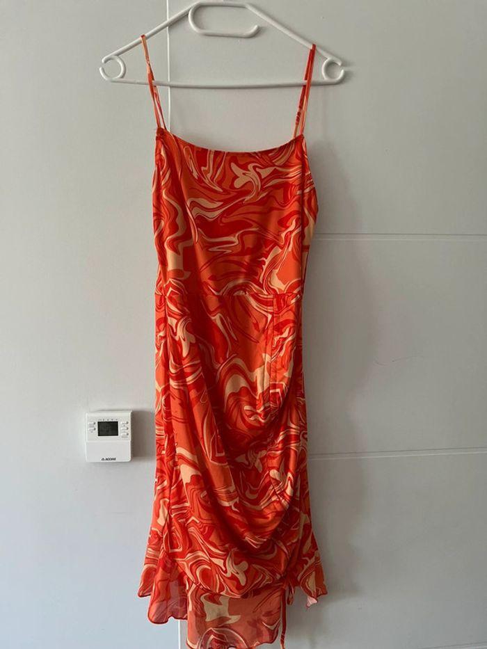 Robe orange shein taille M - photo numéro 1