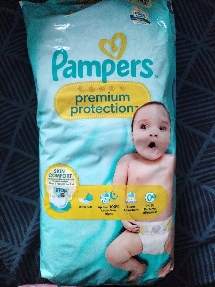 Couches Pampers Premium Protection