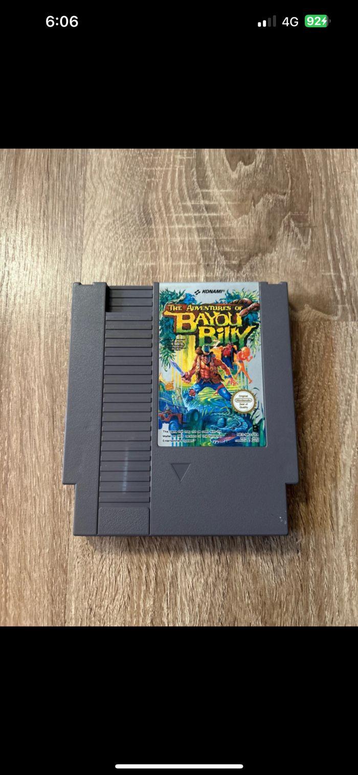 Jeu Nintendo NES + boîtier de protection : The Adventure of Bayou Billy, très bon état - photo numéro 1