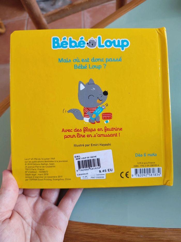 Livre Bébé loup se cache - photo numéro 3