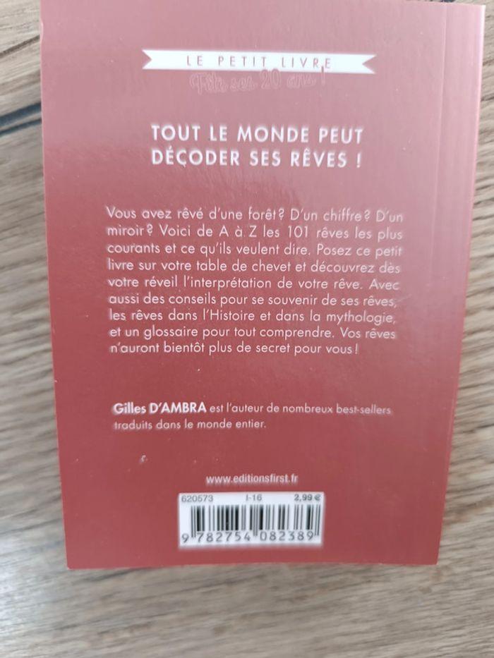 Livre décodeur des rêves de gilles d'ambra - photo numéro 2