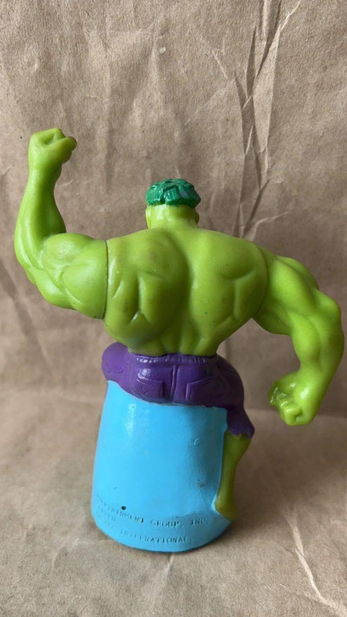 Marvel entertainment group 1993 - Rare figurine l’incroyable Hulk 9cm - photo numéro 3