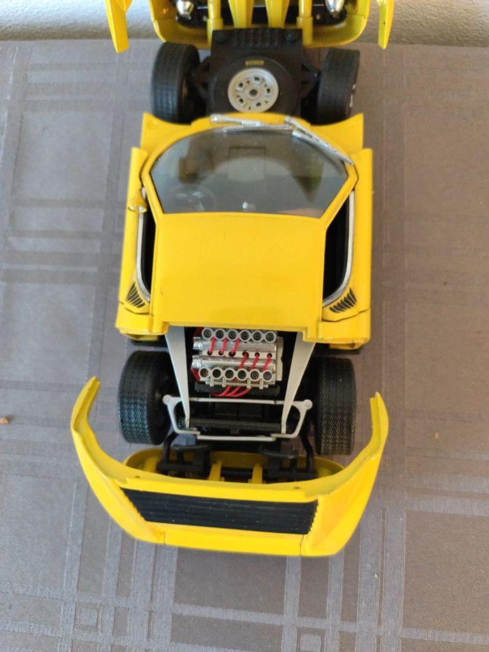 Voiture Lamborghini jaune 1/18 - photo numéro 7