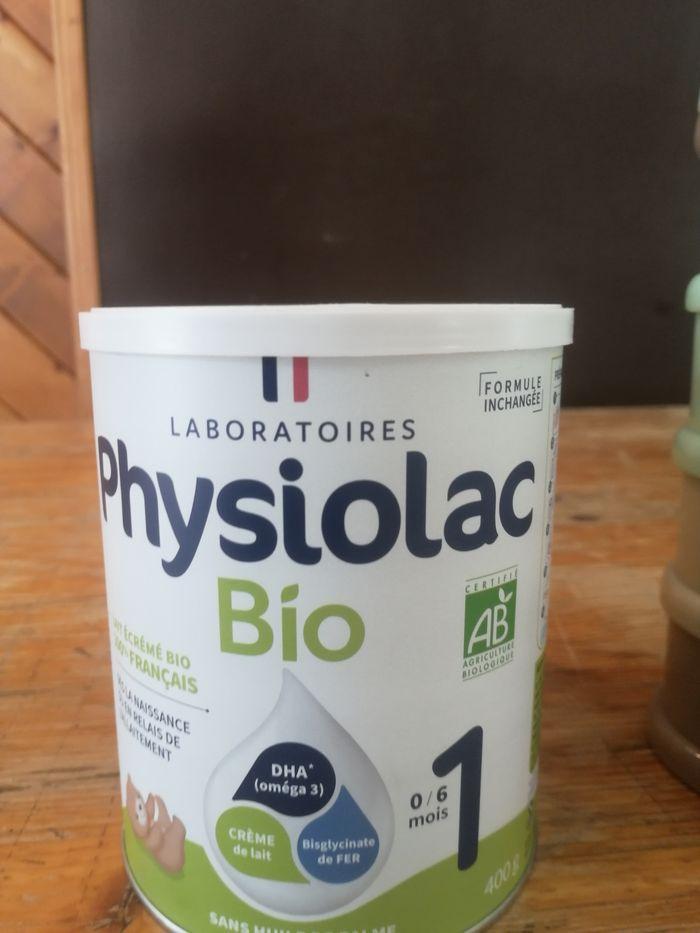 Lait Bio physiolac 1er âge 400g - photo numéro 2