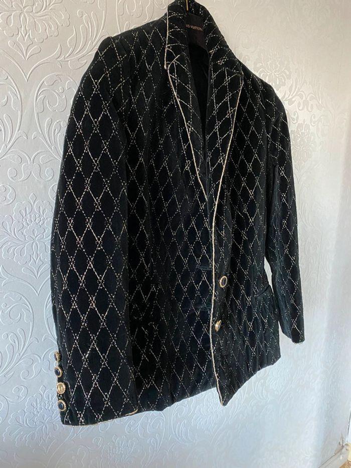 Vintage velour blazer - photo numéro 9