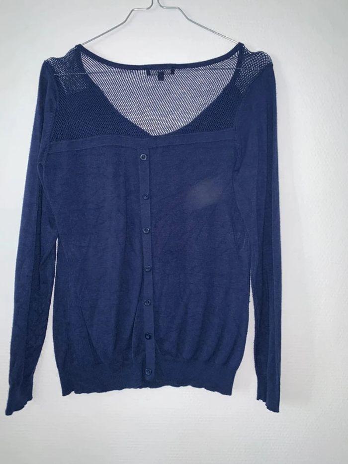 Blouse bleu femme taille 36 - photo numéro 2