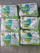 Lingettes pampers harmonie - 18 paquets