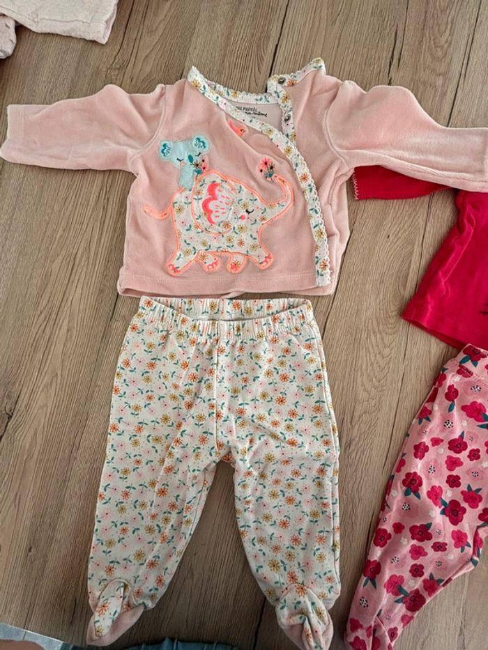 Pyjama 2 pièces bébé fille dpam