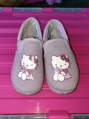 Pantoufles Hello Kitty mauve 21