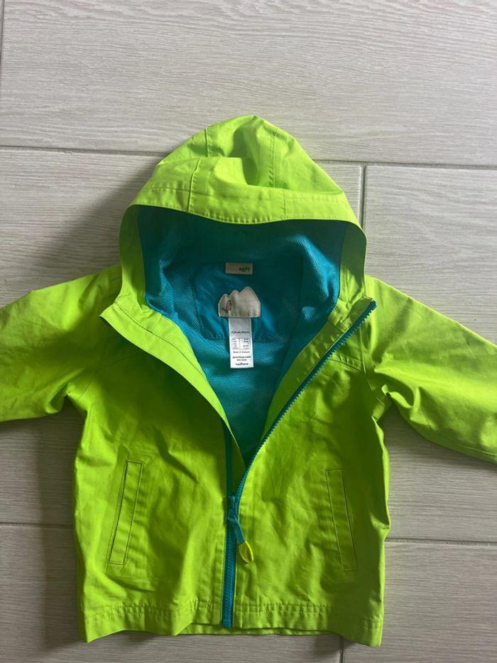 Blouson veste coupe-vent, 🧥 Queschua taille 2 ans - photo numéro 3