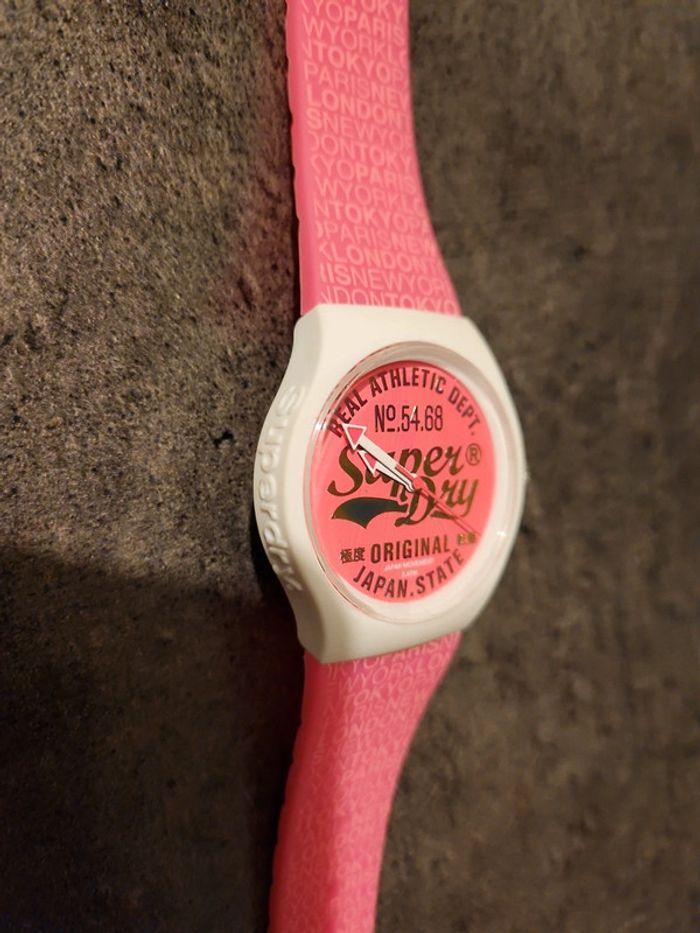 Montre Superdry rose SYL249P - photo numéro 7