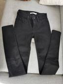 Jeans Levi's femme 710 super skinny noir Taille W23L30  XS