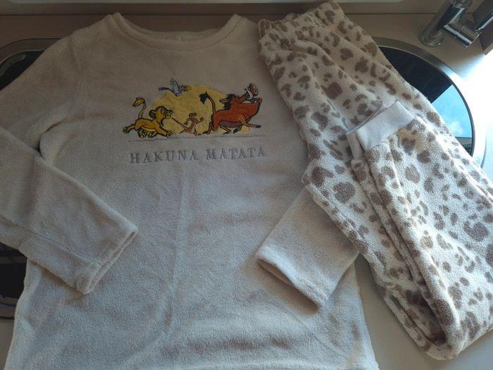 Ensemble pyjama roi lion taille S - photo numéro 1