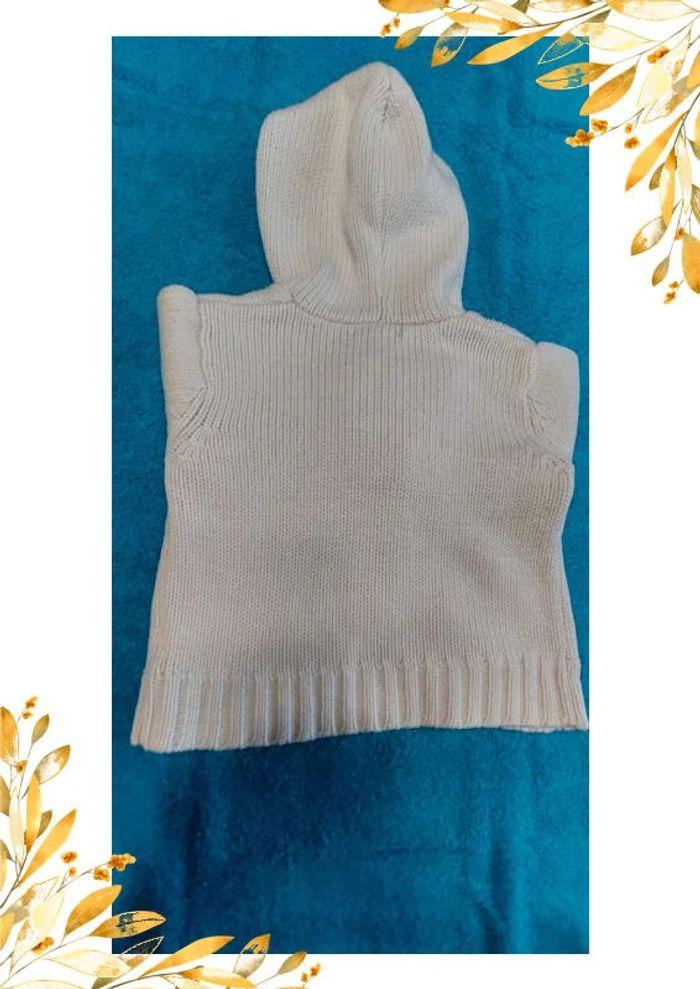 🌻 Joli gilet à capuche bien chaud bébé fille 18 mois 🌻 - photo numéro 4