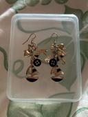 belles boucles d’oreilles pendantes Paris chic, neuves, jamais porté, Yesstyle