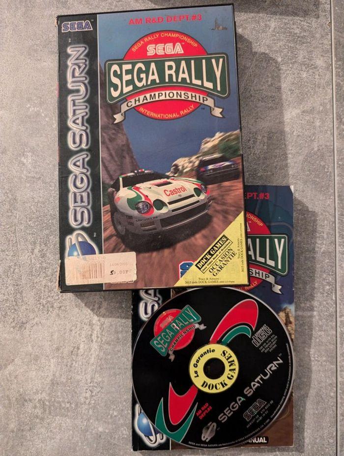 Sega rally saturn pal complet