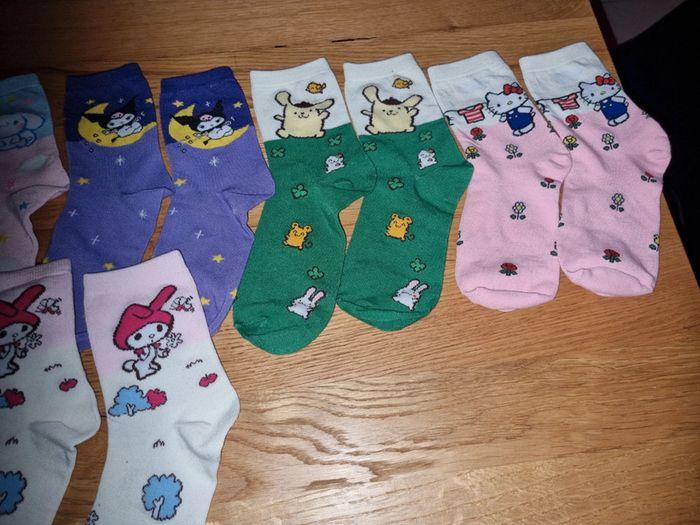 Chaussettes 38/40 samrio hello kitty - photo numéro 3