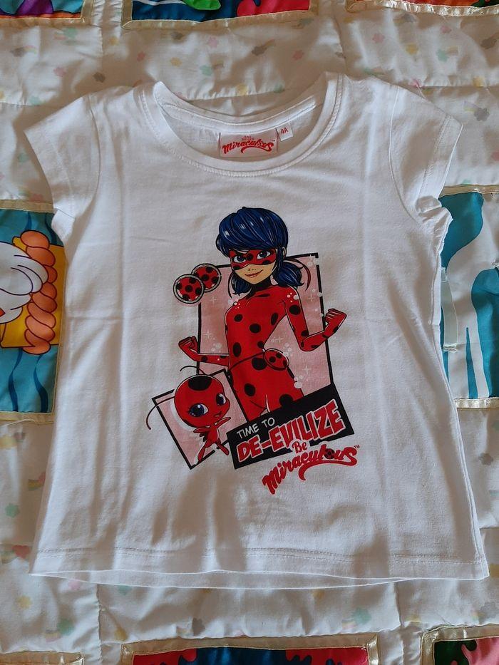 T shirt miraculous Lady bug - photo numéro 1