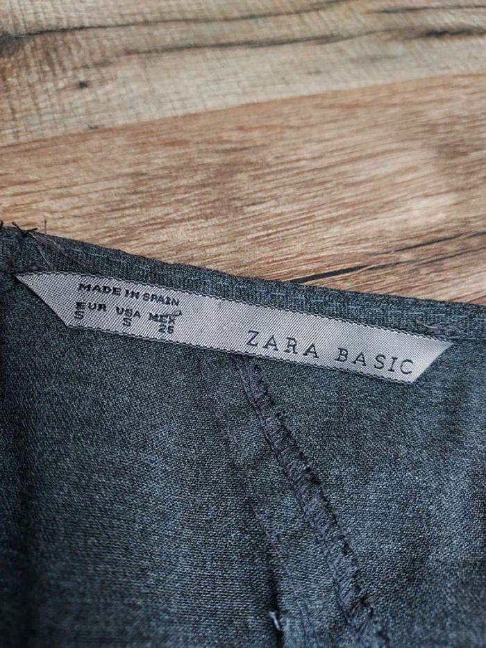 Robe élégante Zara couleur gris - photo numéro 4