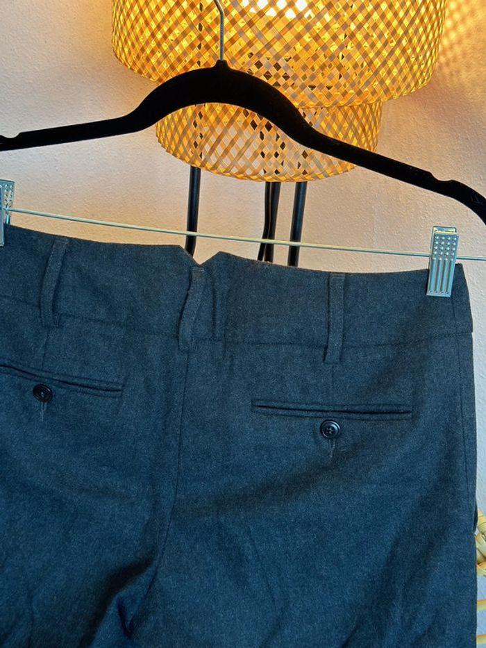 Short Comptoir des Cotonniers en laine gris chiné noir, taille 36 - photo numéro 5