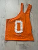 Crop top orange