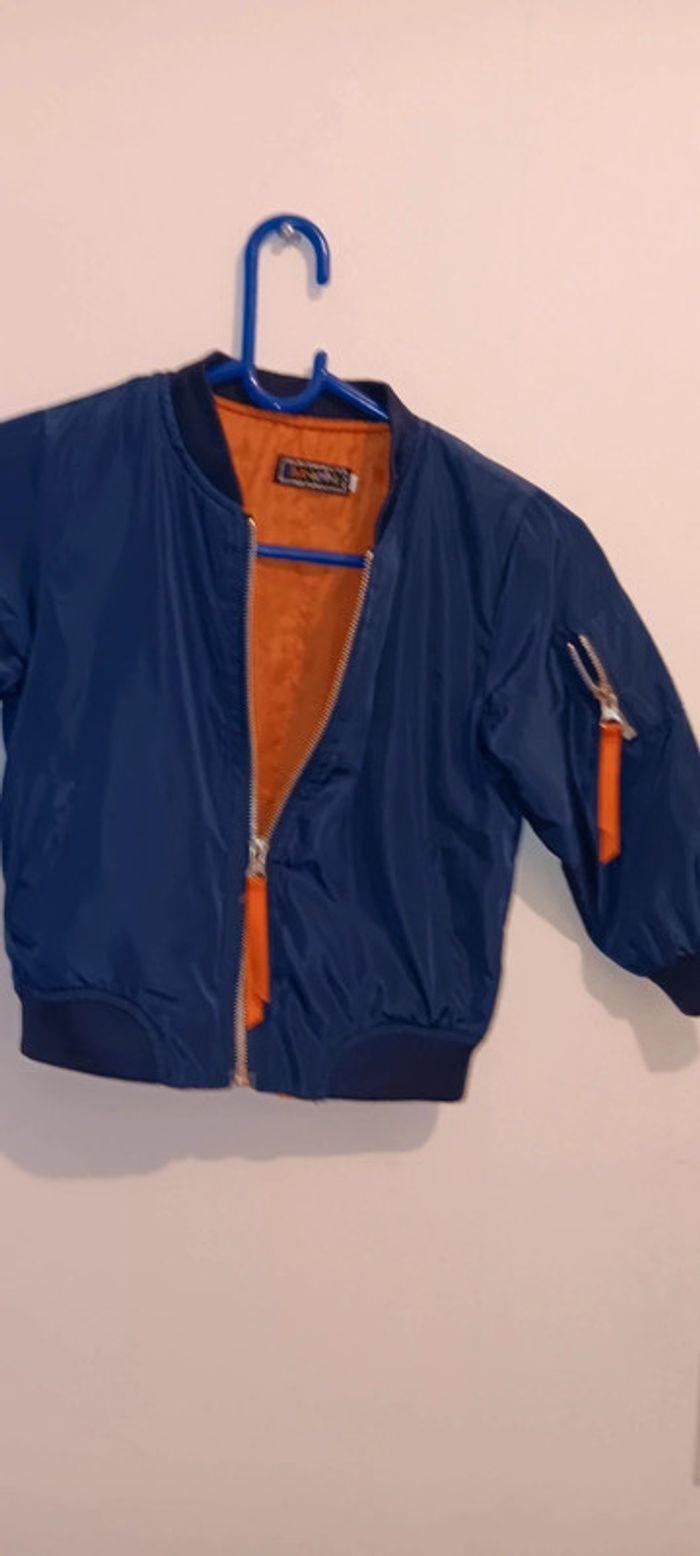 Veste légère bleue garçon - photo numéro 2