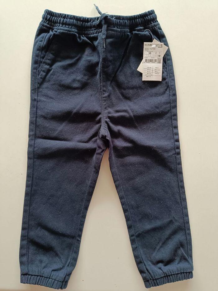 Pantalon bleu marine kiabi - photo numéro 1