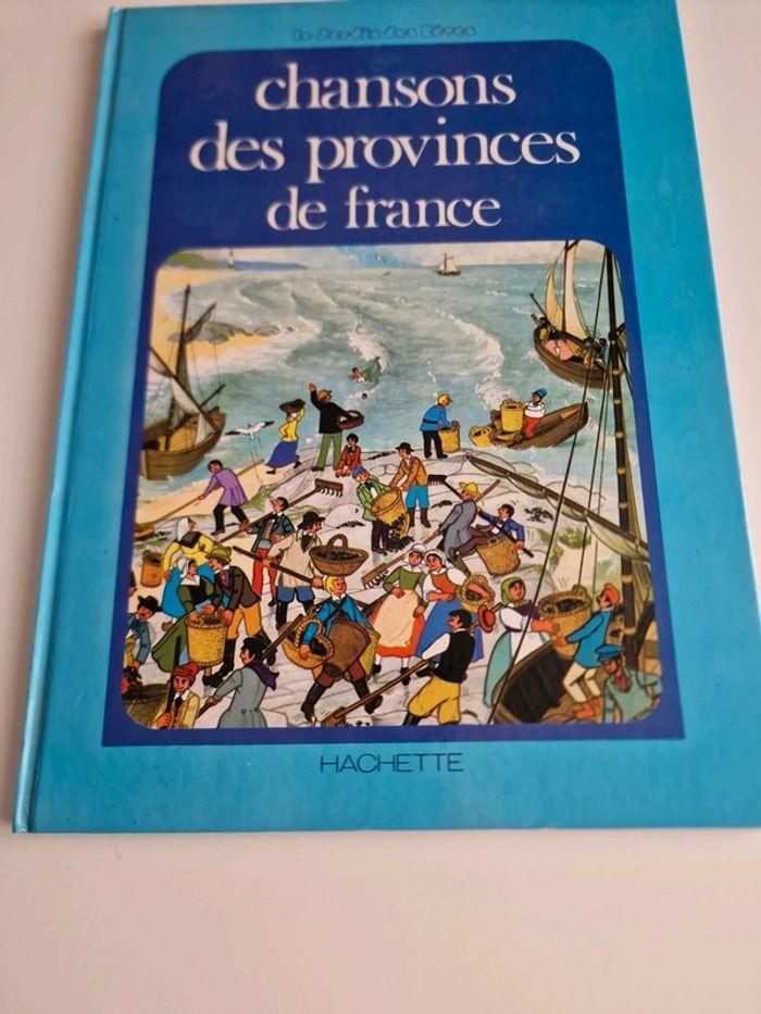 Livre Chansons des provinces de France - photo numéro 1