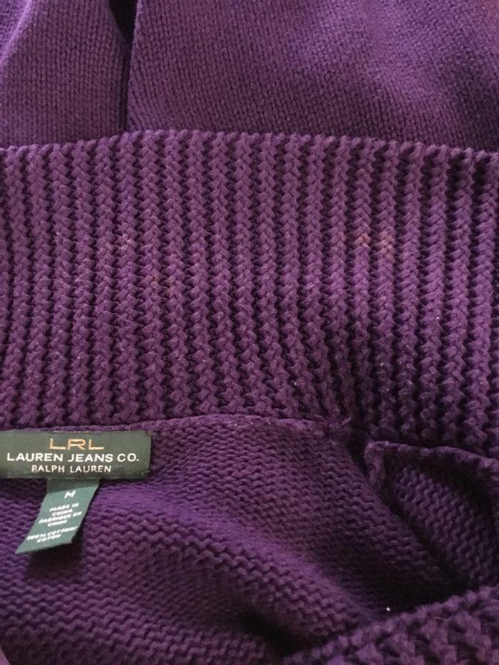 Pull hiver pour femme Lauren jeans co Ralph Lauren violet taille M 100 - photo numéro 5