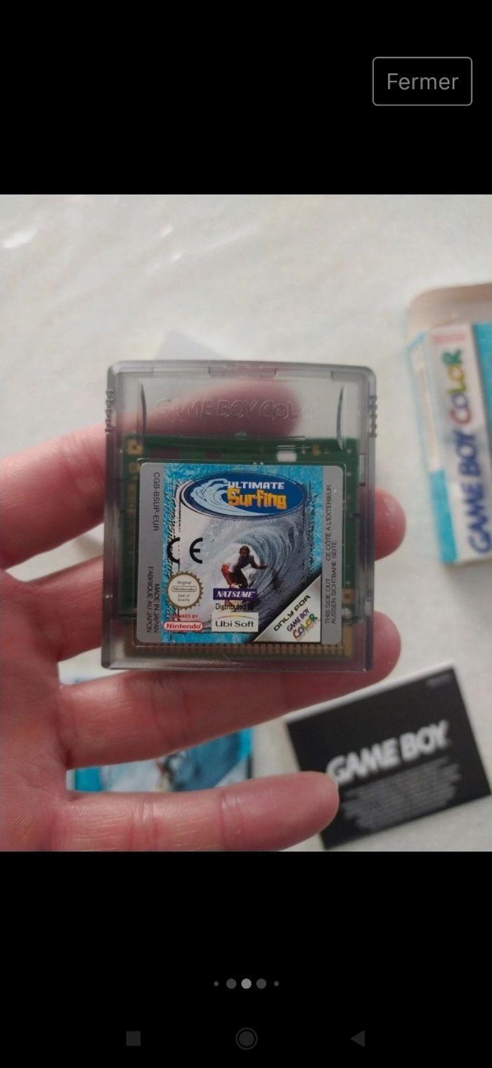 Ultimate surfing Nintendo game boy color complet - photo numéro 7