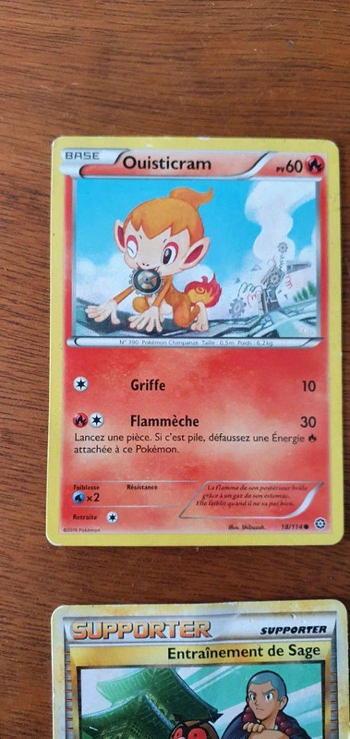 Lot de 4 cartes Pokemon - photo numéro 3