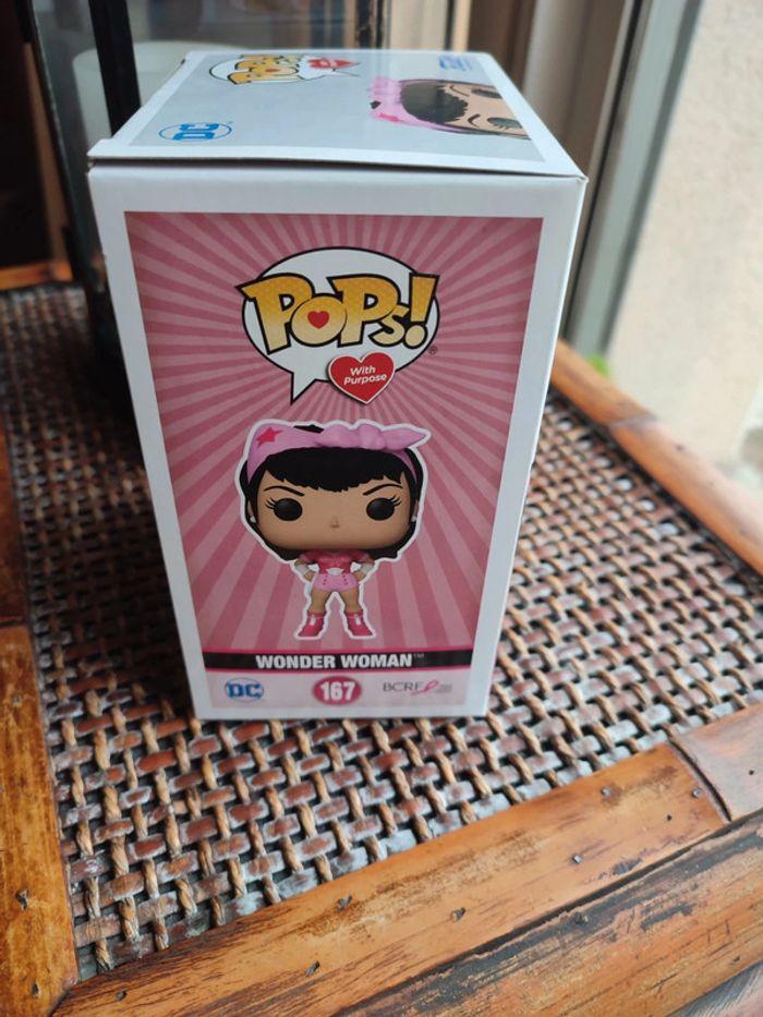 DC comics bombshells 167 Wonder woman octobre rose funko pop with purpose - photo numéro 3