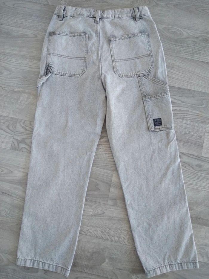 Pantalon cargo enfant garcon Taille S gris - photo numéro 4