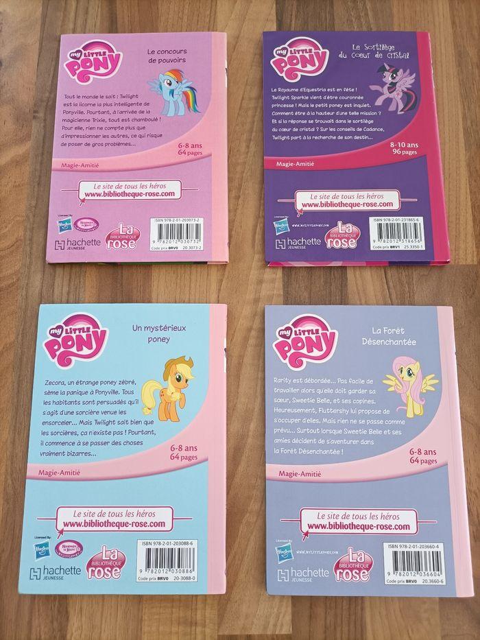 Lot 4 livres My Little Pony tome 1,2,3,5 +1 petit cadeau - photo numéro 6