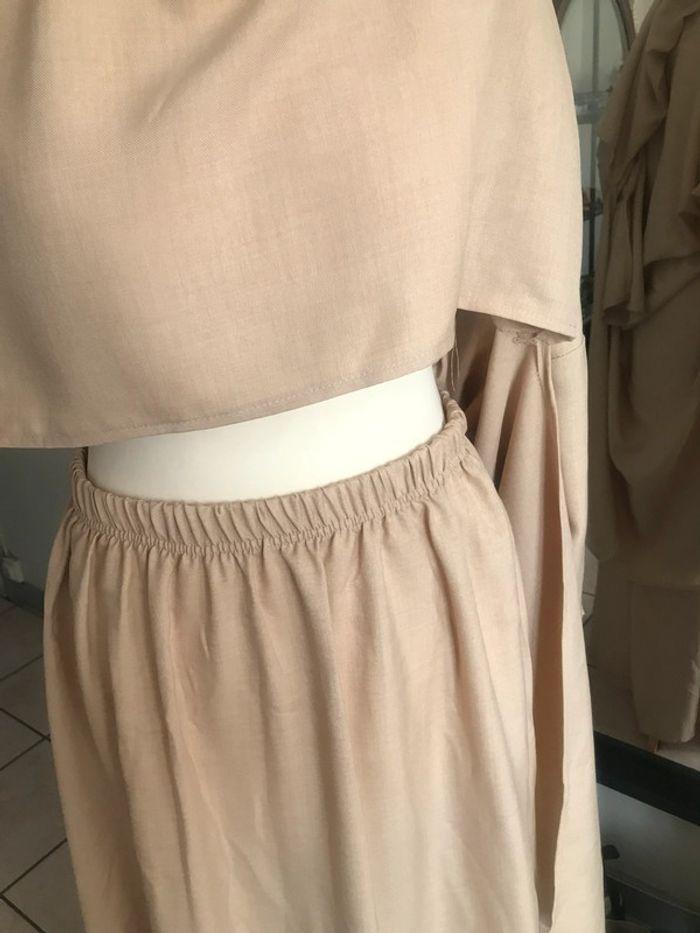 Ensemble Modesty Tunique jupe beige 🌼 - photo numéro 9