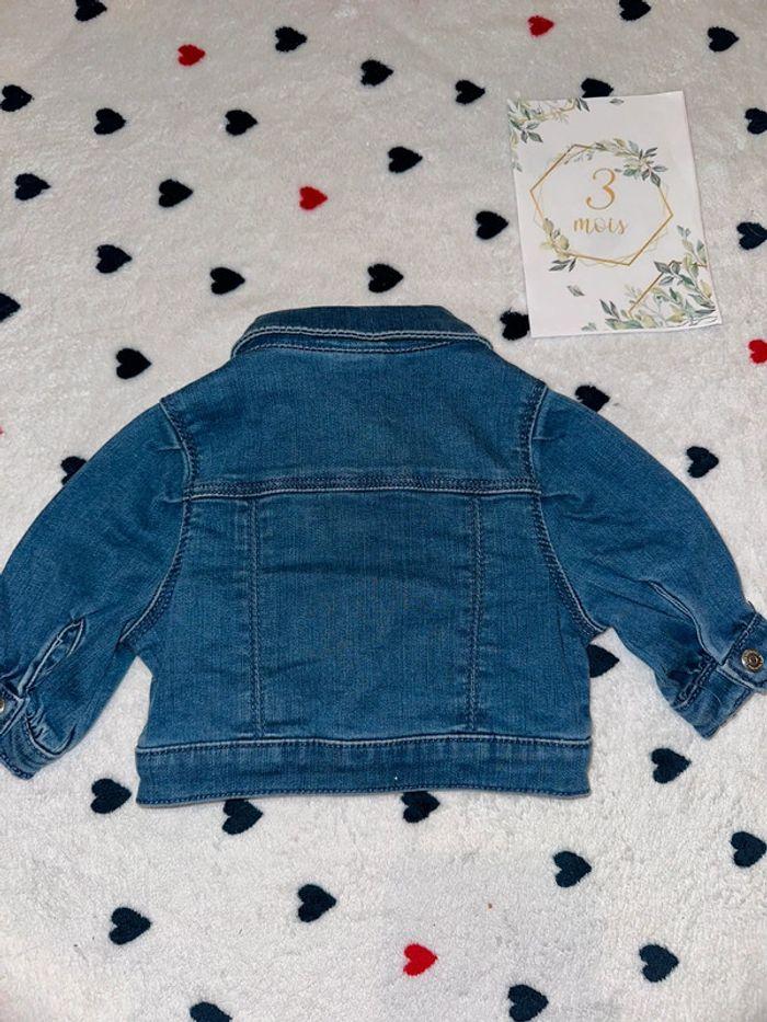 Veste en jean tape à l’œil 3mois fille - photo numéro 4