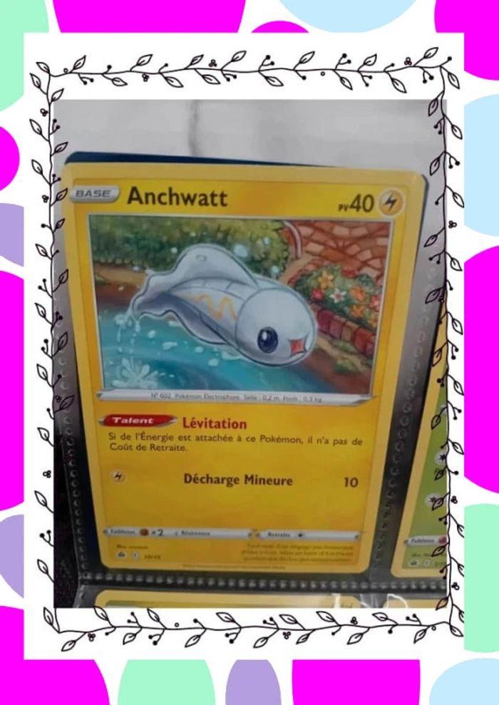 Carte Pokémon Anchwatt
Année 2022 - photo numéro 3