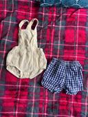 Salopette short et bloomer