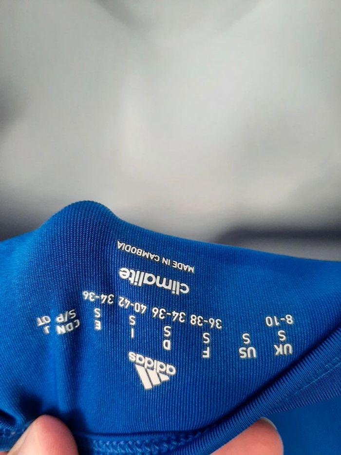 vetements de sport adidas bleu taille S - photo numéro 3