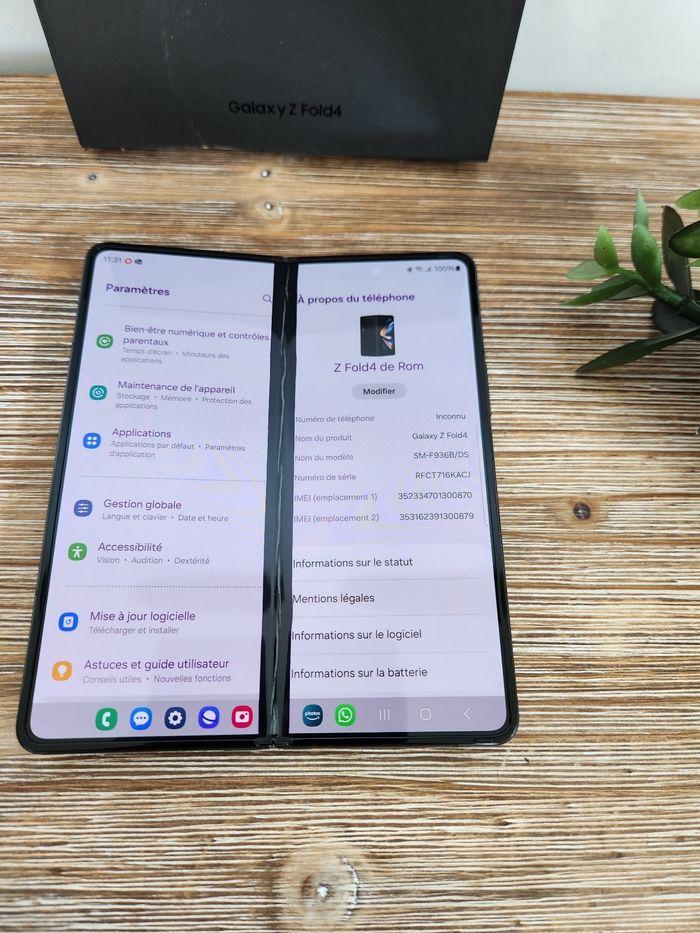 Téléphone Samsung Galaxy Z Fold 4 - photo numéro 3