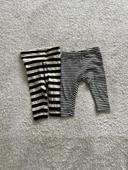 Lot de 2 legging H&M et HEMA