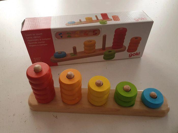 Jeu en bois pour apprendre à compter GOKI - photo numéro 3